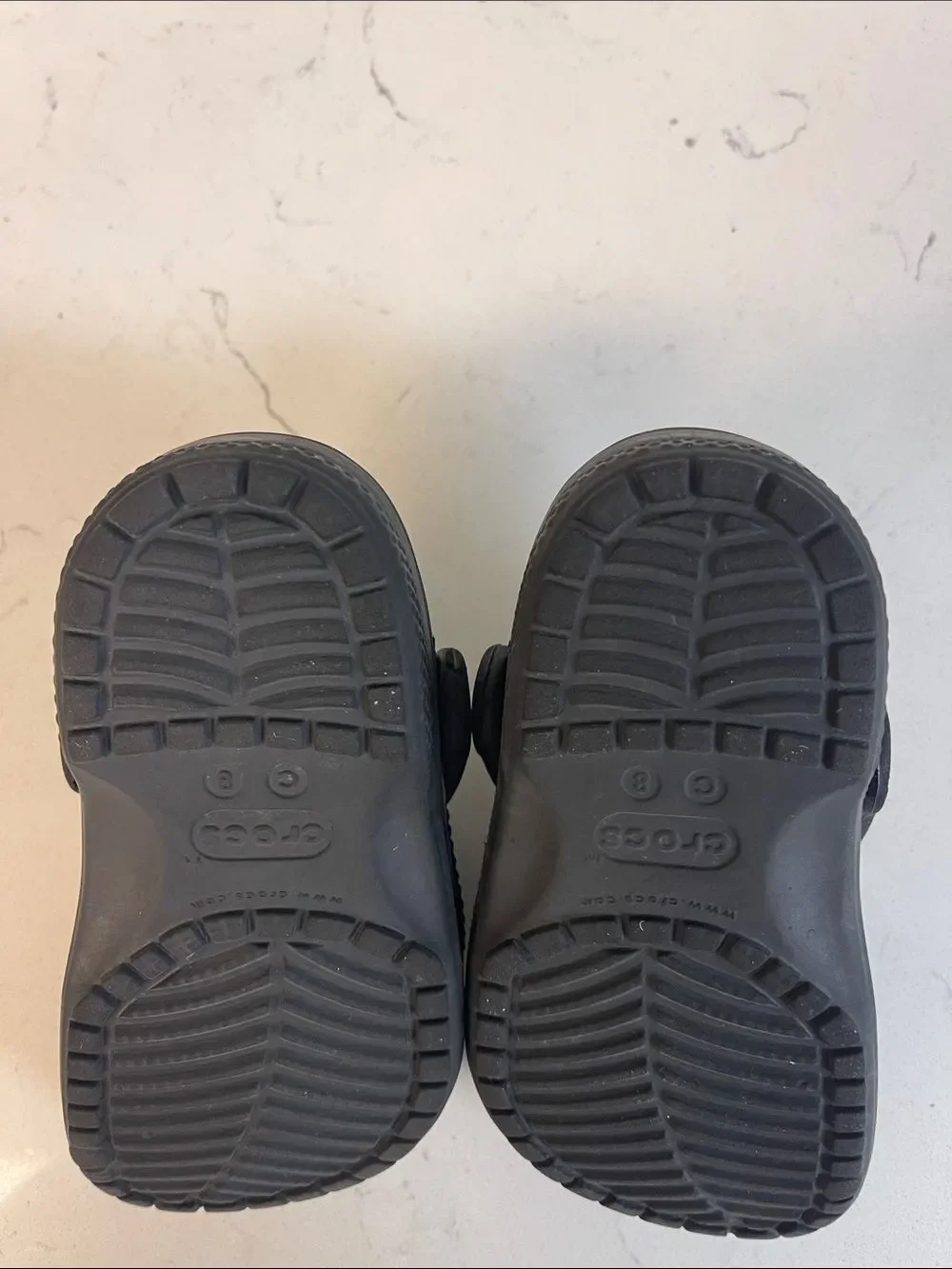 Crocs Kids' Classic Clog Black Size 8 Toddler